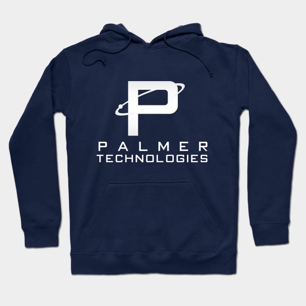 Palmer Technologies - White Hoodie by fenixlaw